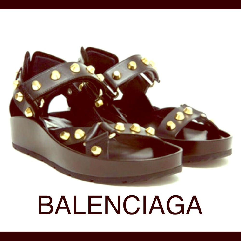 BALENCIAGA studded sandals